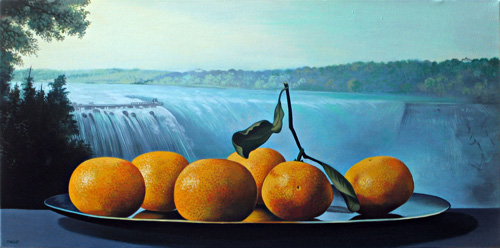 Tangerines with Falls