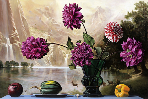 Dahlias Among Sierra Nevadas